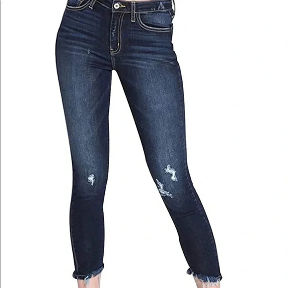 Kancan blue skinny jeans size 5/26 - Picture 1 of 7